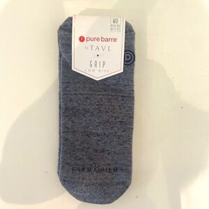 Pure Barre Low Rise Grip Socks - Mini Circle P